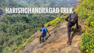 Harishchandragad Trek | Ascent via Junnar Darwaza | Descent via Sadhale Ghat