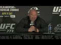 ufc 273 dana white post fight reaction