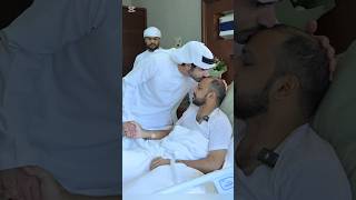 Dubai Crown Prince Sheikh Hamdan bin Muhammed look after injured armed forces.