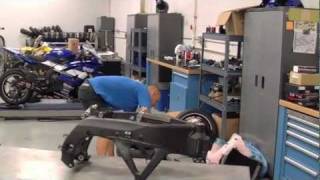 Graves Motorsports Daytona Sportbike R6 Build Assembly