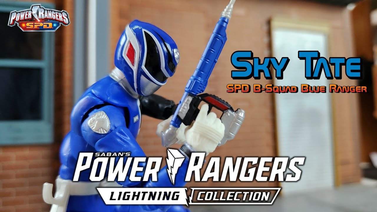 รีวิว Lightning Collection Power Rangers SPD B-Squad Blue Rangers ...