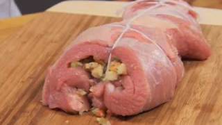 Stuffing Veal Breast