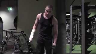 ATF: No Excuses full arm workout with a broken arm.