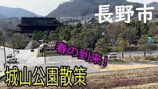 【長野県長野市】久しぶりに城山公園周辺を散策！懐かくて、変わりすぎてて楽しめました【城山公園】