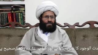 Wahdat al Wajood ka Aqeeda Kia hai? Grand Aayat Ullah Muhammad Hussain Najfi sy sawal