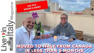 Left Canada and Moved to Italy: Chat with Massimo \u0026 Marnee About Expat Life, Love \u0026 Italian Food