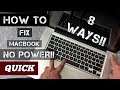 HOW to Fix Macbook Pro /Won't Power ON/ [Works in 2021]