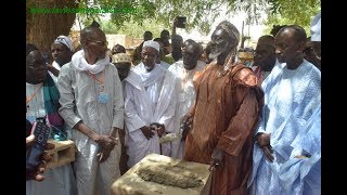 Ziara Thierno Cheikh Ly 2018 : Pose Pierre de la Mosquée Doumga Ouro Alpha