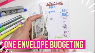 Simplest budgeting method EVER! |One Envelope budget
