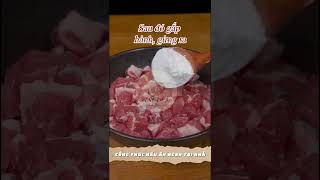 Thịt Xào Chua Ngọt Đơn Giản Tại Nhà Và Bắt Cơm - ZONE Đồ Ăn #shorts #food #cooking