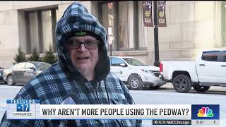 INSIDE LOOK at Chicago Pedway as temps drop DANGEROUSLY LOW