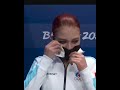 WINTER OLYMPICS, ALEXANDRA TRUSOVA,  TEARS AND ANGER AFTER THE SILVER MEDAL: 