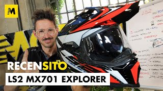 LS2 MX701 Explorer. Recensione casco enduro stradale