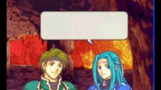 FE - Sain \u0026 Fiora Support Conversation \u0026 Ending