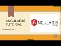 AngularJS Tutorial - First AngularJS App