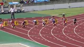 第37回東海中学校総合体育大会陸上大会　女子3年100ｍ決勝