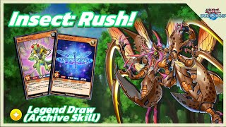 [Yu-Gi-Oh! Duel Links] Prepared to be defeated by the ever growing swarm! Insect: Rush!