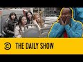 K-Pop Group Aespa Explore NYC With Roy Wood Jr. | The Daily Show With Trevor Noah