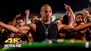 Street race. Brian vs Toretto. Fast and Furious (2/7)