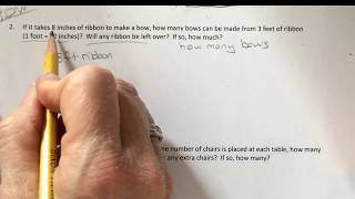 RDW and Division Problem Solving