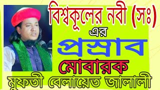 বিশ্বকূলের নবী সঃ এর প্রস্রাব মোবারক উম্মে আয়মন খেলেন।মুফতী বেলায়েত জালালী