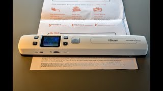 A Super Portable Photo & Document Scanner You Can Take Anywhere!