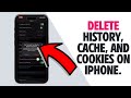 How to Block Cookies Delete history, cache, & cookies on iPhone Safari #BlockAllCookies #ClearCache