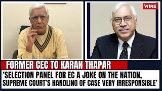 Selection Panel for EC a Joke on the Nation, Supreme Court’s Handling of Case Very Irresponsible