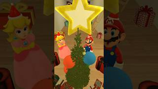 🎅🏼🎁Mario Bross Christmas🎄🕵🏼Can you find Snowman?☃️ #funny