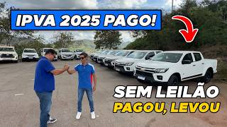 CARRO BARATO SEM LEILÃO, PAGOU, LEVOU COM IPVA 2025 PAGO!