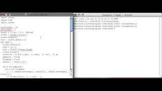 Python Curses Snake Tutorial 5: Global Variables