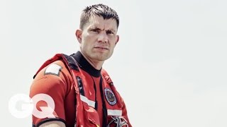 Amazing Footage of the Rescue Swimmer Who Jumped Into a Superstorm | GQ