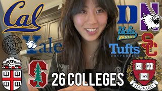 I APPLIED TO 26 COLLEGES and here’s what happened (Ivies, UCs, CSUs+) -Co 2028