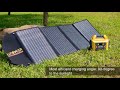 How to charge LIPOWER PA300 portable power station with 100w solar panel？