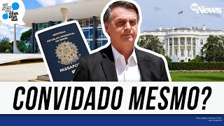 ENTENDA O PEDIDO DE BOLSONARO AO STF PARA COMPARECER À POSSE DE TRUMP!