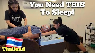 LUXURY SPA MADE HIM HEAD TO TOE BLISSFULLY FROZEN! (ASMR to go sleep & relax) Pattaya, Thailand 🇹🇭