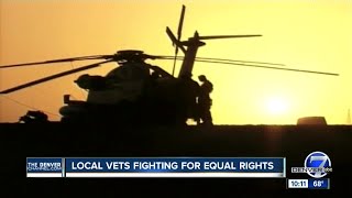 Colorado vets fighting for equal rights after President Trump's tweet announcing military ban