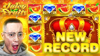 The MOST INSANE SESSION On JUICY FRUITS!!.. (RECORD WIN)