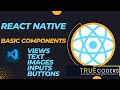 React Native Basic Components Tutorial: Learn About Views, Text, Images, Inputs, Buttons, and More!
