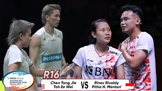 Rinov Rivaldy/Pitha Haningtyas Mentari vs Chen Tang Jie/Toh Ee Wei II R16 Australian Open 2023