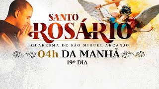 Santo Rosário / 19º Dia / Quaresma de São Miguel / 03:50 / LIVE Quaresma AO VIVO