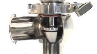 W68 Series Single Seat Valve Operation - Open and Closed Seat Positions - SPX FLOW - WCB