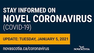 Update COVID-19 for Nova Scotians: Tuesday, January 5