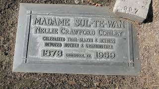 Actress Madame Sul-Te-Wan Grave Valhalla Memorial Park North Hollywood California USA January 2021