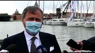 Intervista a Luigi Brugnaro al salone nautico Venezia 2021