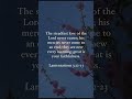 Lamentations 3:22-23