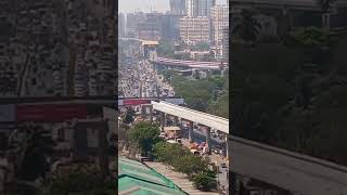 Mumbai Metro New line #Dahisar - Andheri # View from DB OZONE #shorts