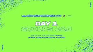 FIFAe Club World Cup 2023™ - Day 1 – Groups C \u0026 D