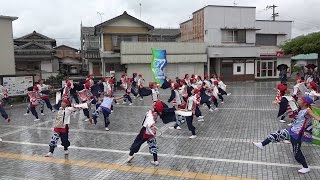 四万十町よさこい踊り子隊　四万夢多　2016よさこい四万十　中村駅　４K　2016 9 18