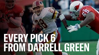 EVERY Darrell Green Pick-Six From His 20 Seasons in the NFL | Washington Commanders